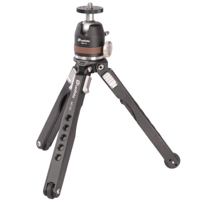 Leofoto Pocket Mini Tripod MT-03 + Rotule MBH 19