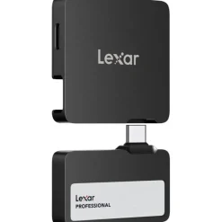 LEXAR Go SSD Portable 1TB avec Hub – Stockage rapide et connectivité pratique