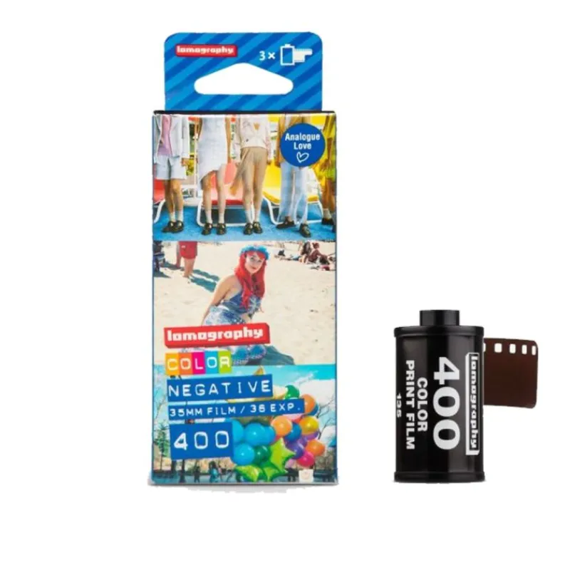 Lomography negatif couleur Pack de 400-3x36p