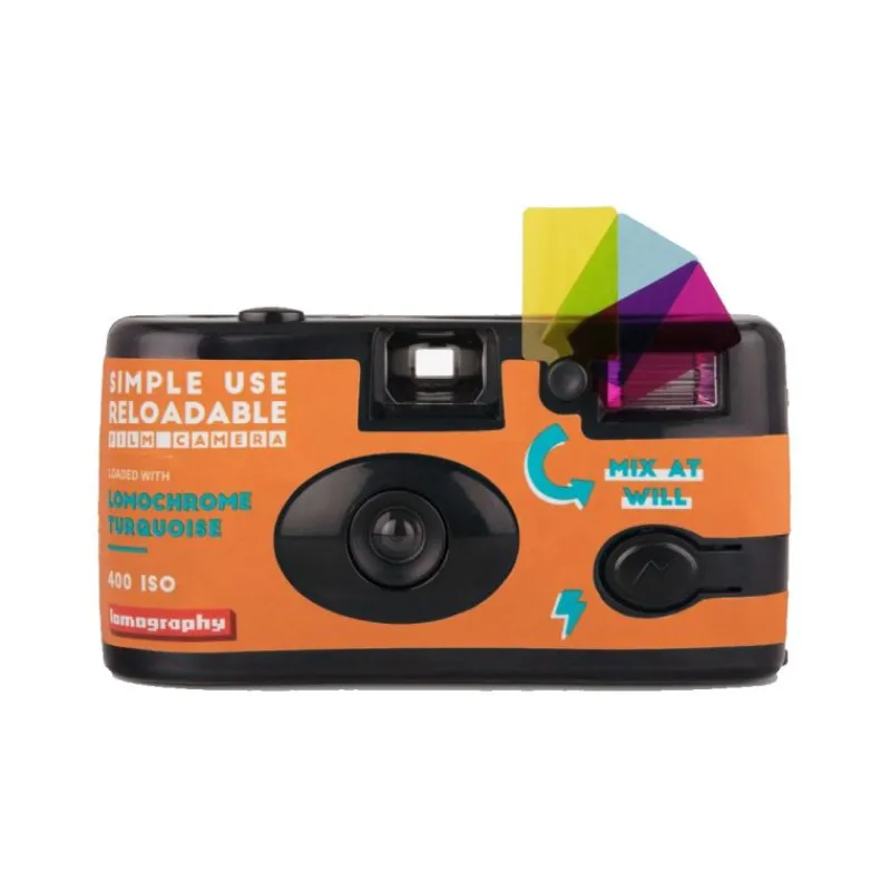 Lomography Simple Use Camera 400/27 Turquoise