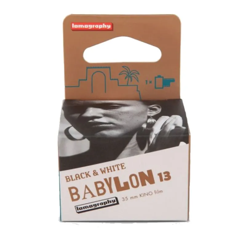 Lomography noir et blanc ISO 13/35MM Babylon KINO FILM 36 poses