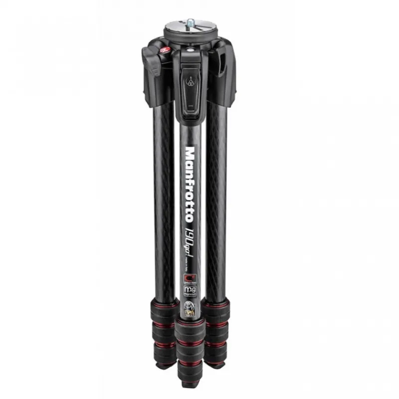 Manfrotto 190GO CARBONE 4 SEC TREPIED NU