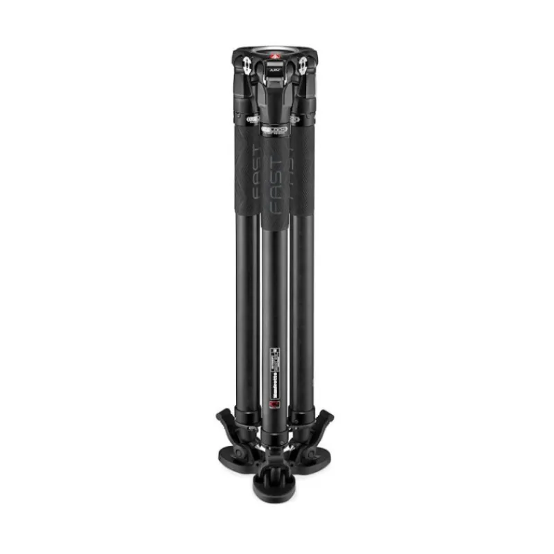 Manfrotto 504X ET CF FAST SING LED TRIPOD