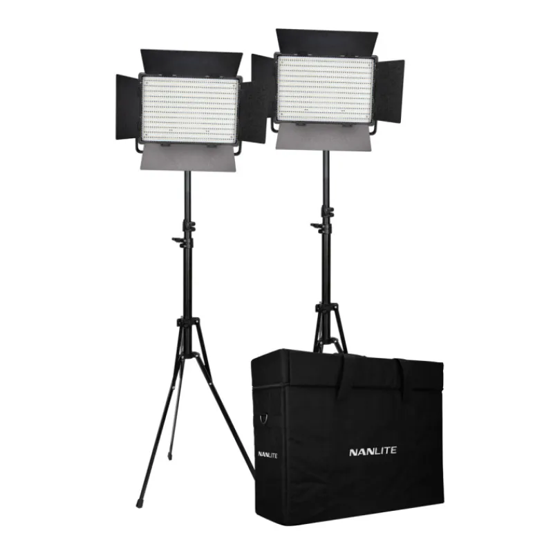 NANLITE 1200CSA DOUBLE KIT AVEC PIEDS ET SAC