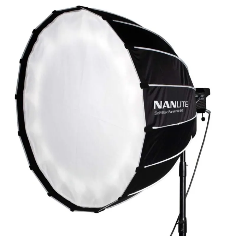 NANLITE Softbox SB-PR-90B – Diffusion douce et contrôle de la lumière
