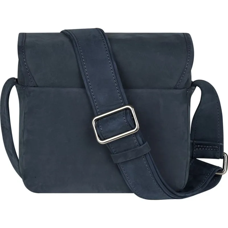 Oberwerth THE Q BAG MIDNIGHT BLUE CUIR HYDROPHOBE