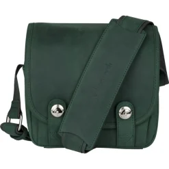 Oberwerth THE Q BAG PINE TREE GREEN CUIR HYDROPHOBE
