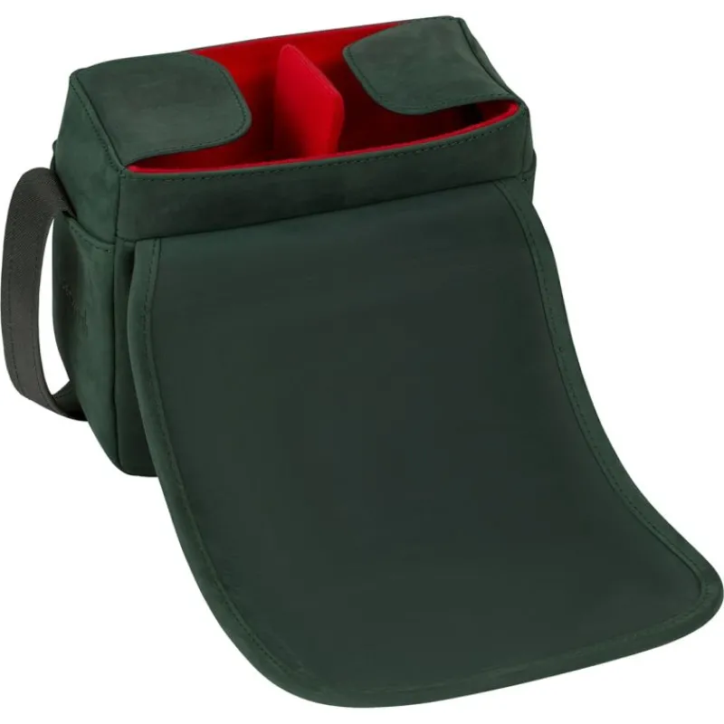 Oberwerth THE Q BAG PINE TREE GREEN CUIR HYDROPHOBE
