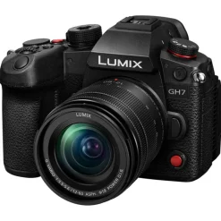 Panasonic LUMIX GH7 + G 12-60mm F3.5-5.6 - Caméra Vidéo 4K Pro avec Capteur CMOS 25,2 MP