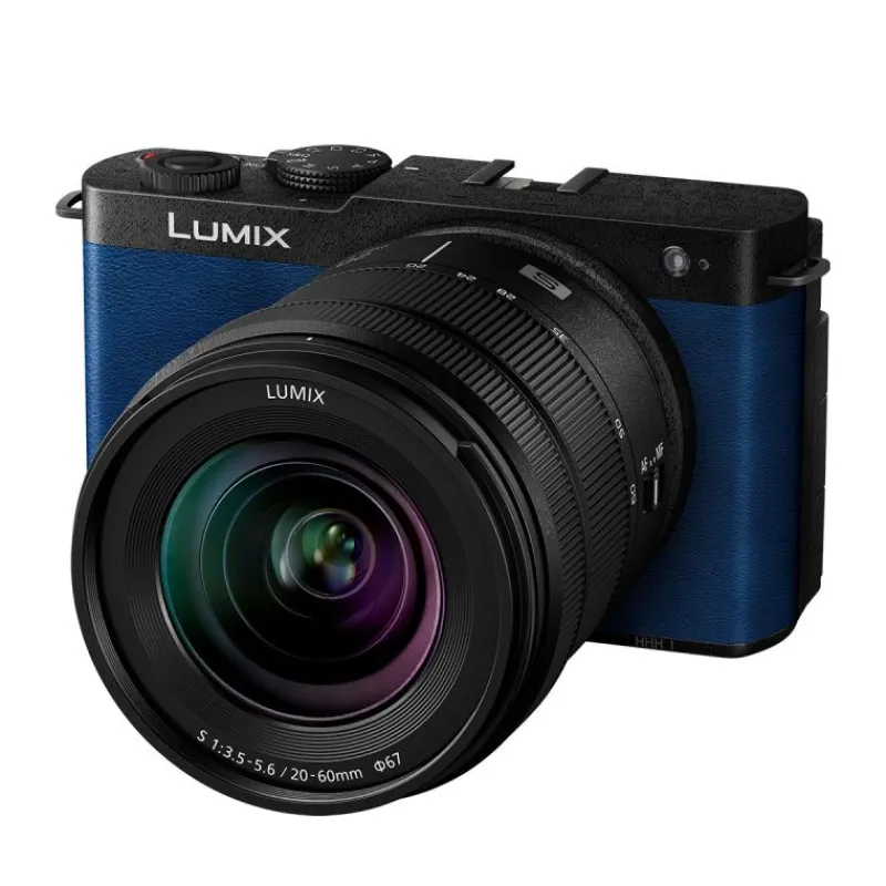 Panasonic LUMIX S9 BLEU + 20-60 mm : Appareil photo compact 24,2 MP avec stabilisation et REAL TIME LUT