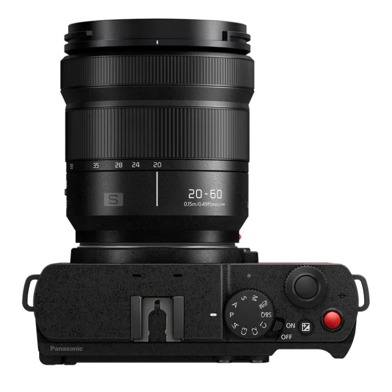 Panasonic LUMIX S9 rouge + 20-60 mm : Appareil photo compact 24,2 MP avec stabilisation et REAL TIME LUT