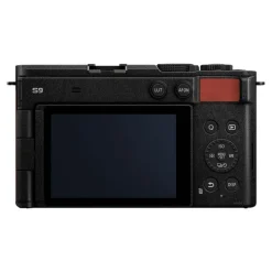 Panasonic LUMIX S9 rouge : Appareil photo compact 24,2 MP avec stabilisation et REAL TIME LUT