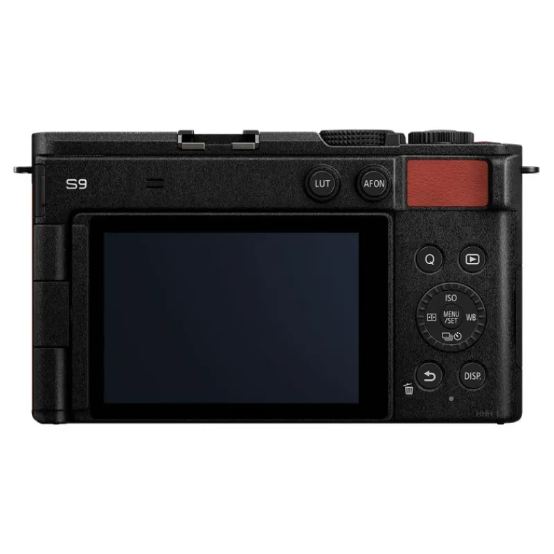 Panasonic LUMIX S9 rouge : Appareil photo compact 24,2 MP avec stabilisation et REAL TIME LUT
