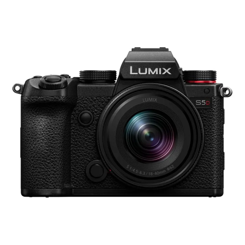 Panasonic LUMIX S5D + 18-40mm - Hybride plein format compact, vidéo 4K et stabilisation