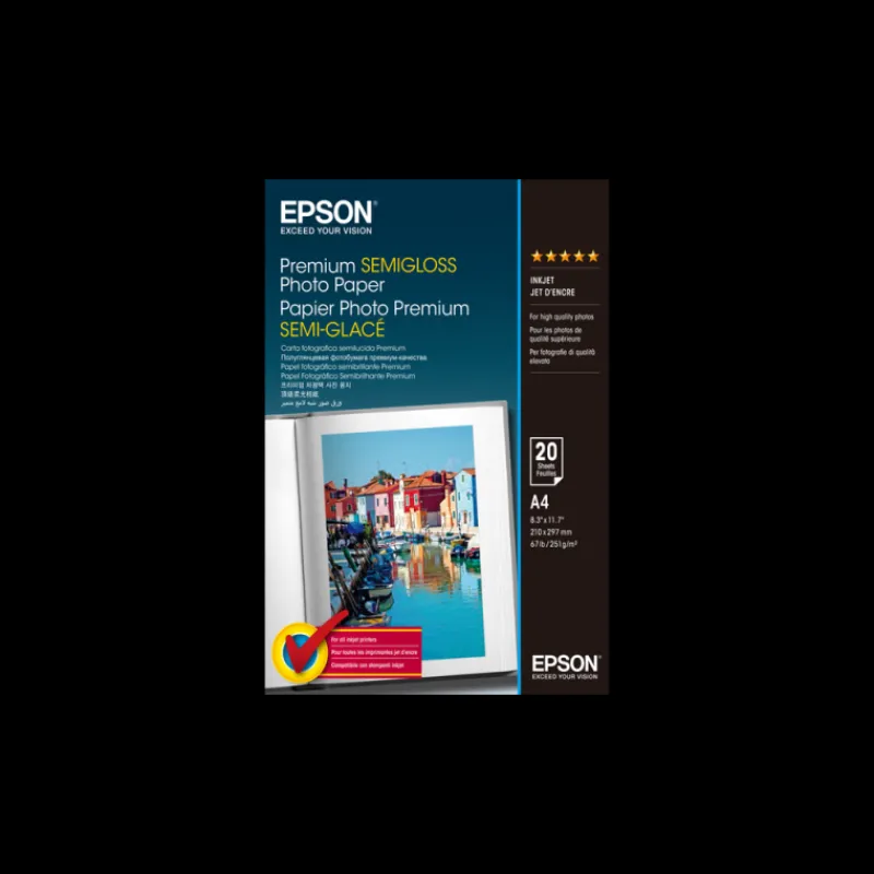 Epson PAPIER PREMIUM SEMI GLACE A4251g 20F