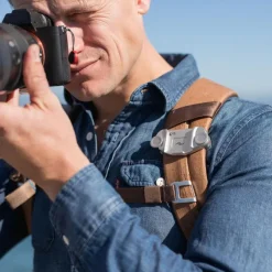 Peak Design Capture Camera Clip Silver - Transportez votre appareil photo avec sécurité