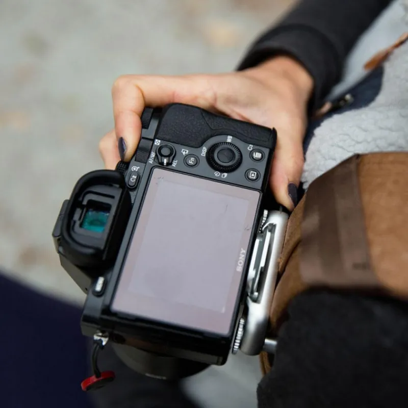 Peak Design Capture Camera Clip Silver - Transportez votre appareil photo avec sécurité