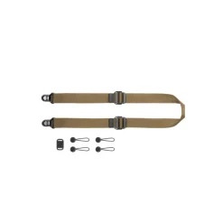 Peak Design COURROIE SLIDE LITE COYOTE - Courroie Polyvalente pour Appareils Photo