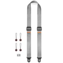 Peak Design COURROIE SLIDE LITE ASH - Courroie Polyvalente pour Appareils Photo