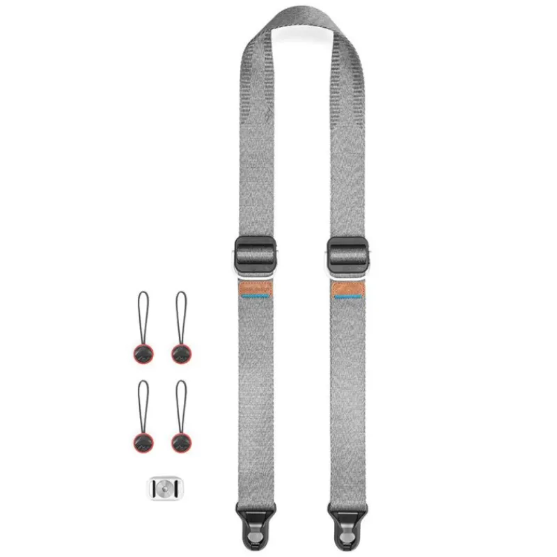 Peak Design COURROIE SLIDE LITE ASH - Courroie Polyvalente pour Appareils Photo