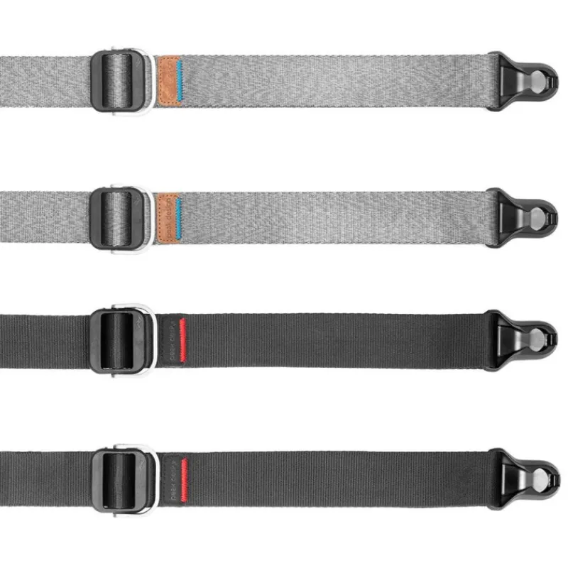Peak Design COURROIE SLIDE LITE NOIR - Courroie Polyvalente pour Appareils Photo
