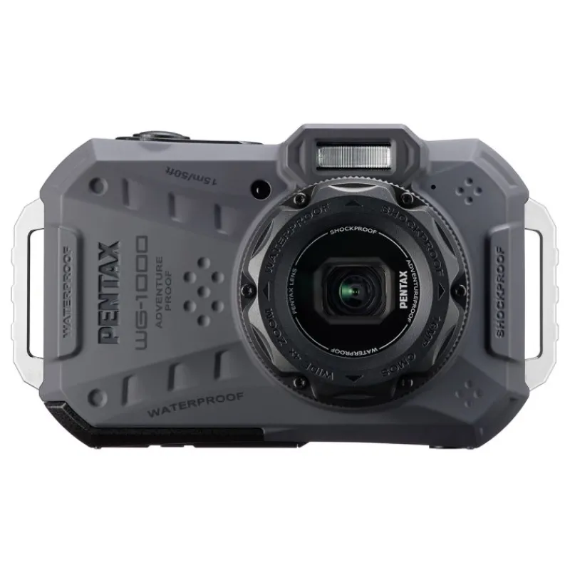 Pentax WG-1000 gris : Appareil Photo Tout-Terrain Étanche et Résistant