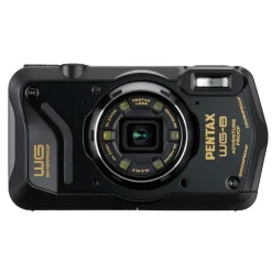 Pentax WG-8 noir : Appareil Photo Tout-Terrain 20MP, Vidéo 4K, Étanche 20m