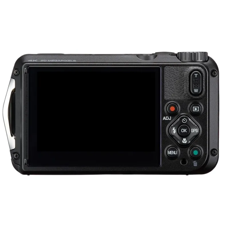 Pentax WG-8 noir : Appareil Photo Tout-Terrain 20MP, Vidéo 4K, Étanche 20m