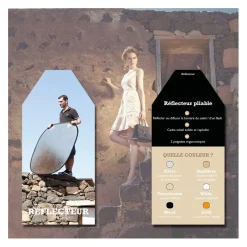 Profoto REFLECTOR SUNSILVER/WHITE 120CM (L) - Panajou