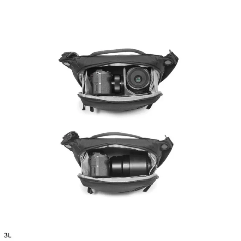Peak Design Sac photo polyvalent Everyday Sling V2 6L Noir - Résistant
