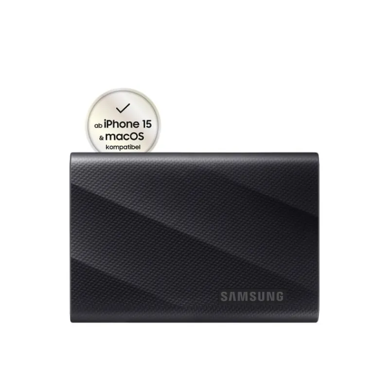 Samsung SSD T9 4 To USB-C Noir – Performances et Sécurité Haut de Gamme