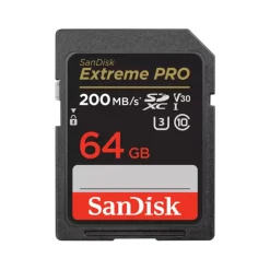 Sandisk SD EXTREME PRO 64GB 200/90MB/S V30