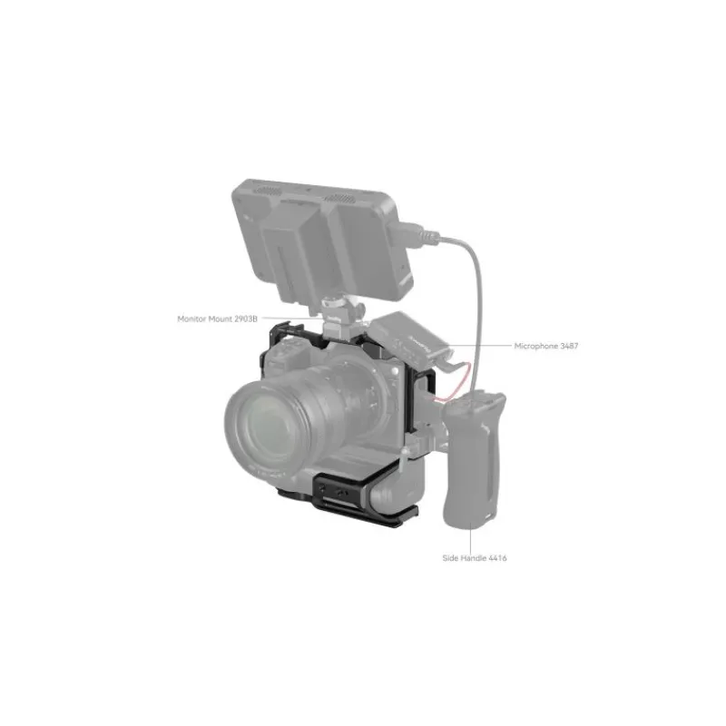Smallrig 4524 Cage Nikon Z 6III avec Poignée MB-N14
