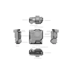 Smallrig 4524 Cage Nikon Z 6III avec Poignée MB-N14