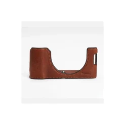 Smallrig 4699 Demi Étui en Cuir Brun pour FUJIFILM X100VI - Protection Élégante