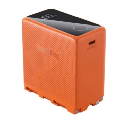 Smallrig 4469 NP-F970 USB-C orange - Batterie Rechargeable 10500mAh pour Caméras