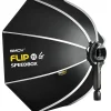 SMDV Speedbox-Flip32G - Softbox pliable de 80 cm pour un éclairage parfait