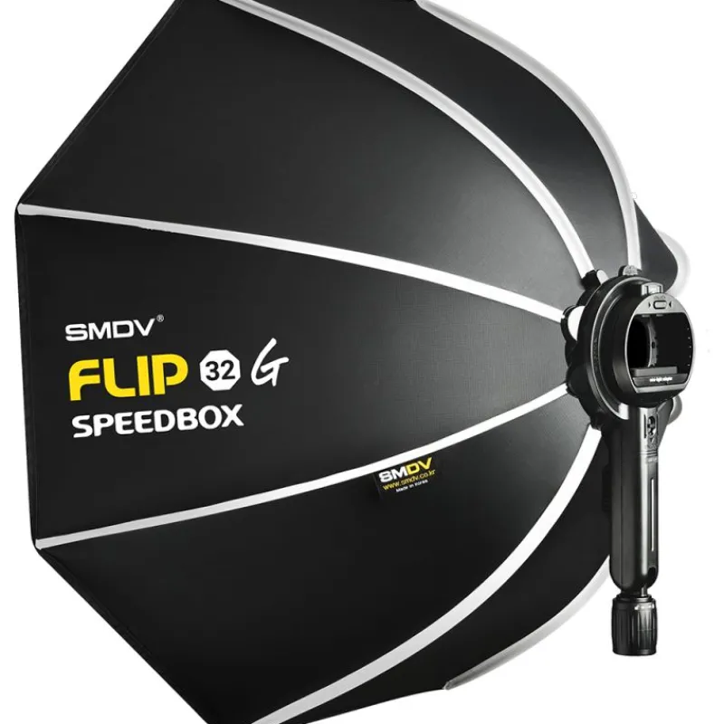 SMDV Speedbox-Flip32G - Softbox pliable de 80 cm pour un éclairage parfait