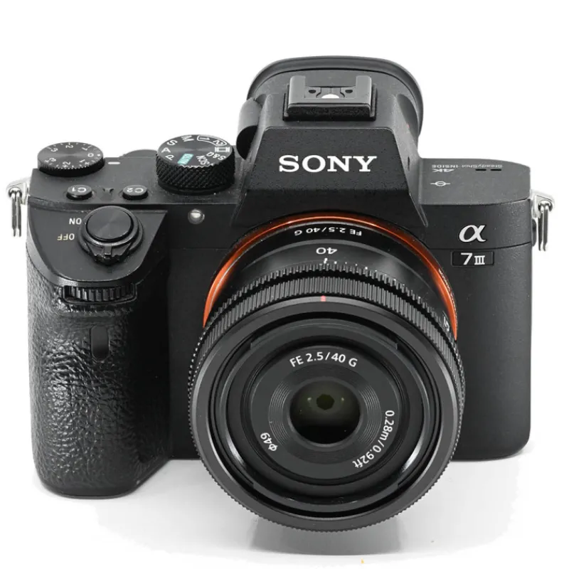 Sony ALPHA 7 III + FE40mm F2,5