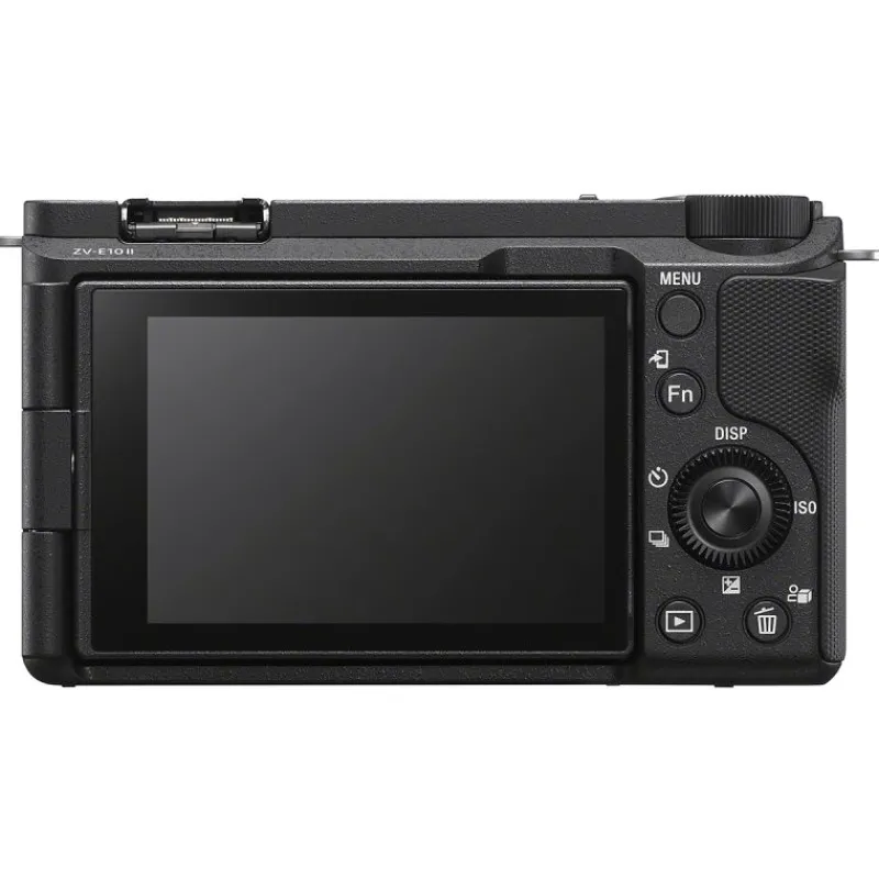 Sony ZV-E10 II + SEL E 16-50MM PZ OSS II | Appareil hybride APS-C 26MP, 4K60p, Eye AF en temps réel