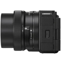 Sony ZV-E10 II + SEL E 16-50MM PZ OSS II | Appareil hybride APS-C 26MP, 4K60p, Eye AF en temps réel