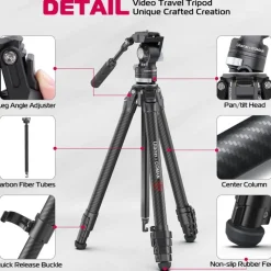 Ulanzi X Coman Zero V Carbon Video Tripod